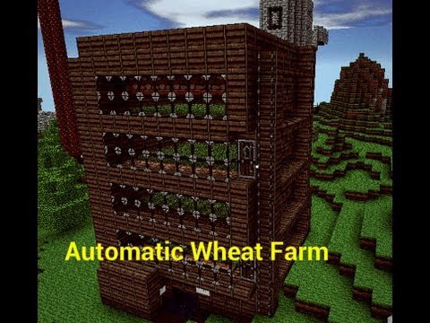 how to harvest wheat in mcpe