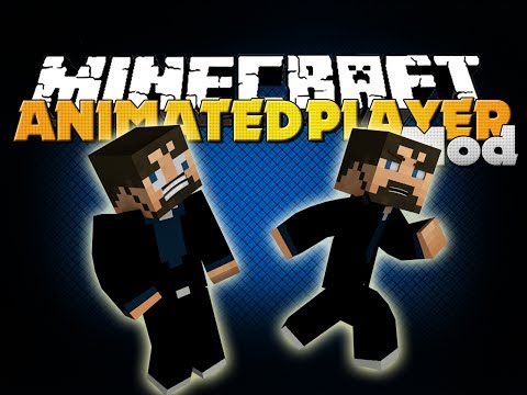 Minecraft Mod - Animated Player Mod - New Movements