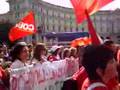 Lavoratori Vodafone-Sciopero Roma 19-10-07:Lavoro ciao