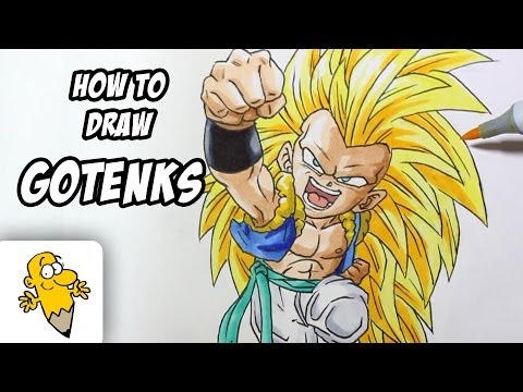 how to draw cartoons dragon ball z