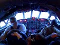 26.05.2007 - Pan round shot going from the right to left of the live cockpit prior to an engine start on the last ground running De Havilland Comet 4C in the world. Starting from the right hand side is the engineers panel, co-pilot, pilot and the navigation station.