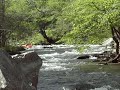 Open Boaters Run The Falls on Nantahala River - Red Boat 1st