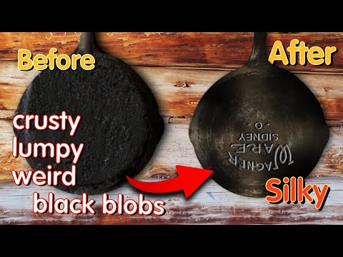 how to cure cast iron