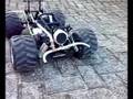 FG monstertruck home made double exhaust test drive 2