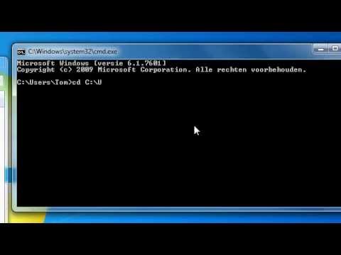 how to change directory in cmd