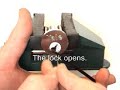 Yale 5 pin rim cylinder picked