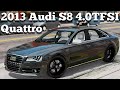 2013 Audi S8 4.0TFSI Quattro V1.8 для GTA 5 видео 2