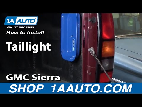 How To Install Replace Taillight Chevy Silverado GMC Sierra 99-06 1AAuto.com