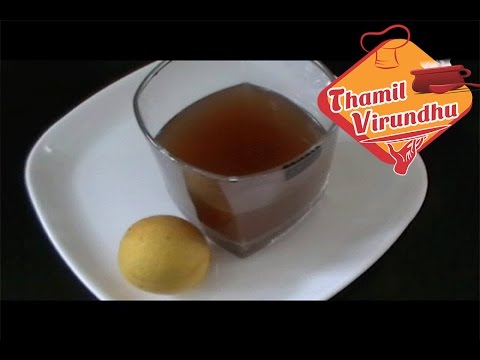 how to make a lemon tea at home