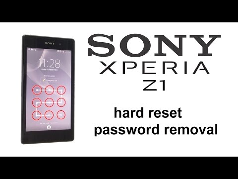 how to reset camera setting in xperia l