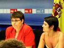 Rolda de prensa de Marisol Soneira