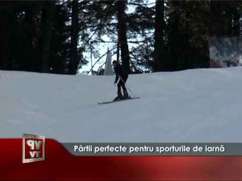 Pârtii perfecte pentru sporturile de iarnă