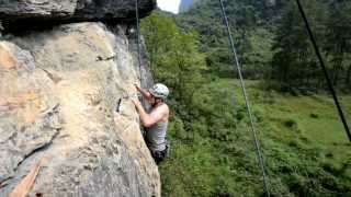 Rock climbing in YangShuo 阳朔