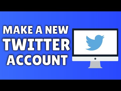 how to new twitter account