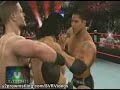 Batista and John Cena vs John Morrison and The Miz