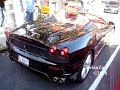 Ferrari F430 Spider Start and Accelerate
