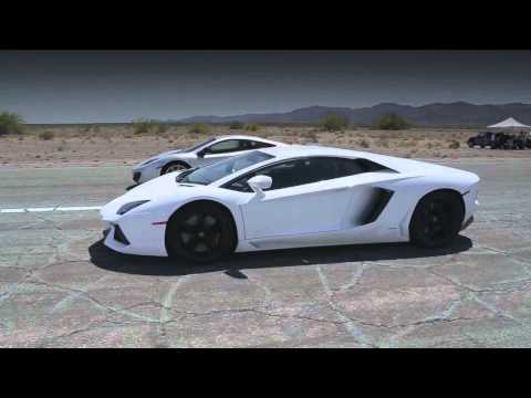 Bugatti Veyron vs. Lamborghini Aventador, McLaren MP4-12C y Lexus LFA