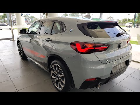 2022 BMW X2 sDrive18i M Sport X Brooklyn Grey Color - Small SUV BMW | Exterior and Interior