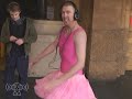 See Scotty dancing in a Ballerina tutu in front of the Adelaide train station!! He got some funny looks....