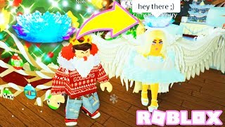I IMPRESSED The GIRL With The CHRISTMAS HALO By Buying The Most EXPENSIVE WINGS! Roblox Royale High