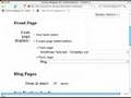 WordPress Tutorial - Make a Static Page Your Home/Front Page