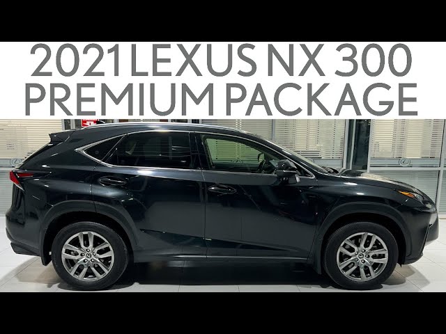  2021 Lexus NX 300 PREMIUM AWD in Cars & Trucks in Edmonton