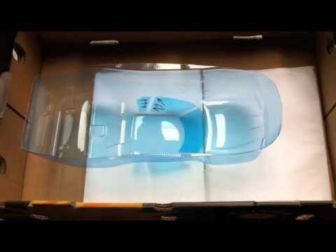 how to paint rc body shell