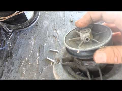 how to change belt on evaporative cooler