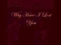 Why Have I Lost You - Cameo Why Have I Lost You - Cameo