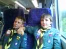 scouting on a train