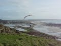 Niall taking off in St Ouen Niall taking off in St Ouen