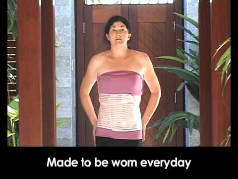 how to use abdominal belt after delivery