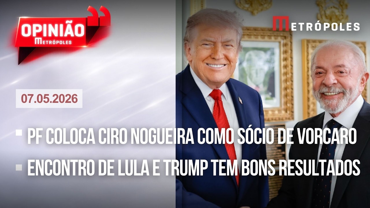 AO VIVO: Encontro Lula-Trump termina com saldo positivo?/ O futuro de Ciro Nogueira no caso Master