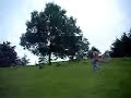 Young Adult Playing with goose