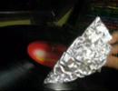aluminium foil speaker