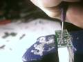 Assembly of a Micro-Drive laser driver by rkcstr -  miniature surface-mount circuit