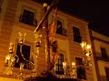 El Sant�simo Cristo del Perd�n asciende la calle Ancha