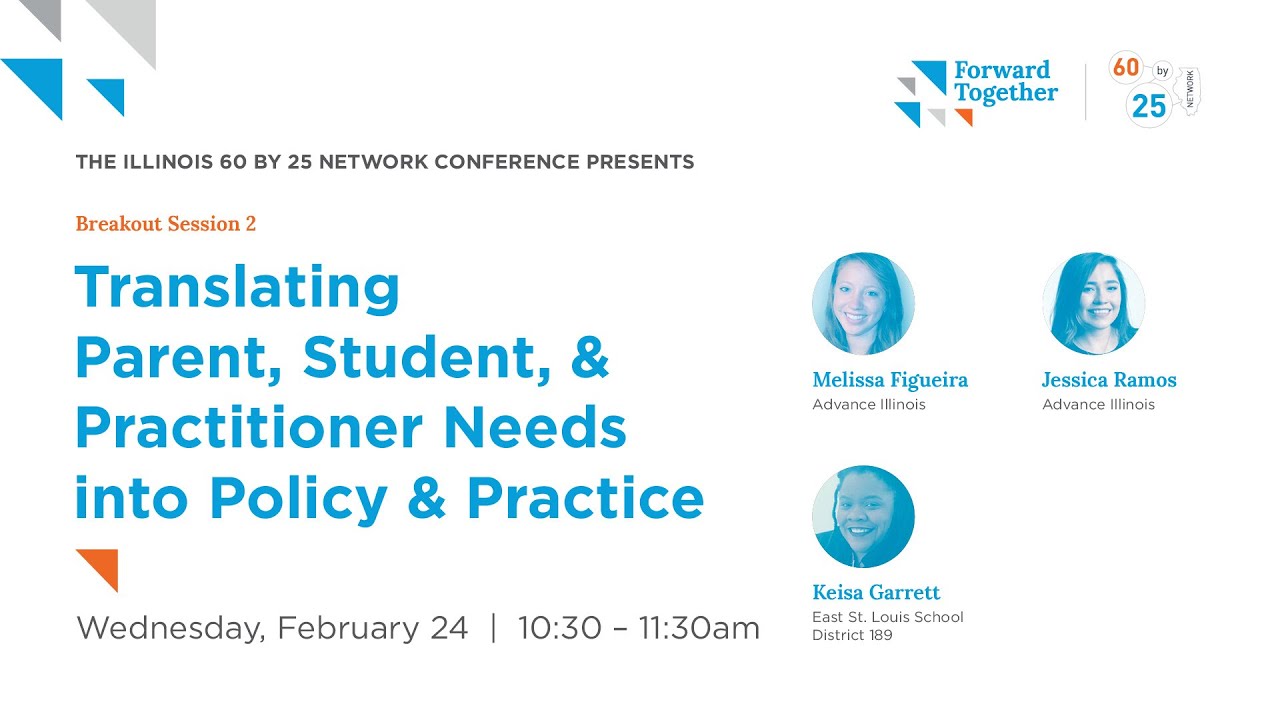 Translating Parent, Student, & Practitioner Needs into Policy & Practice