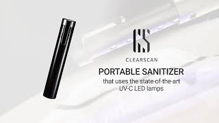 video thumbnail CLEARSCAN (Portable UV-C Sterilizer Pen) youtube