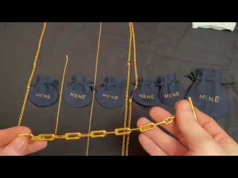 My MENE Collection! 24K Gold Jewelry