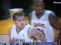 Sasha Vujacic whips a pass to Pau Gasol!