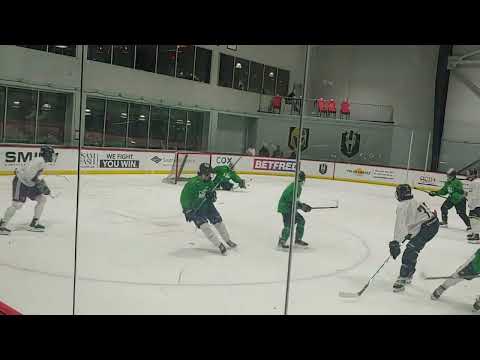 Austin Kindrat highlites Coaches Camp (Las Vegas) Chippewa Steel #4 vs Minnesota Wilderness #1