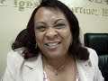 Milagros Diaz felñiz en primer día de Vice Presidenta ASDE