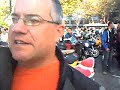 Bugarra motera contra los guardarrailes