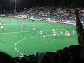 England hockey goal v Scotland