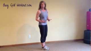Busy Girl Workout - Lunges - Busygirlworkout.com