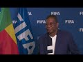 Benin FA President talks Development with FIFA President in Paris Office