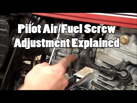 how to adjust carburetor of motorcycle