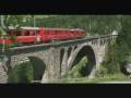 Swiss Trains - RhB UNESCO Heritage Route - Switzerland Train