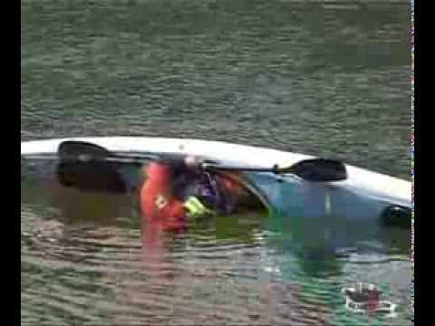how to kayak self rescue